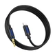 Аудіокабель BOROFONE BL20 True sound silicone digital audio conversion cable iP Black (6941991114397) - изображение 4