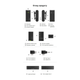 Бездротова мікрофонна система Ulanzi Vijim A100 Wireless Lavalier Microphone Type C (UV-A014A A100) (A014A) - зображення 8
