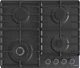 Варильна поверхня Gorenje газова, 60см, чавун, чорний [GW642AB] - зображення 2