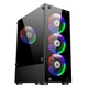 Корпус 1stPlayer V2-A-BK-4F1 Black без БП - изображение 1