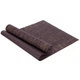 Коврик для йоги льняной каучуковый Yoga mat SP-Sport Темно-коричневый FI-2441 - изображение 1