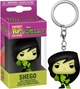 Brelok Funko Pop! Keychain: Kim Possible: Shego 83528 (889698835282) - obraz 2
