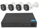 Комплект камер 4 шт DVR з відеореєстратором для відеоспостереження - зображення 3
