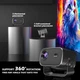 Міні-проєктор Ctalyn AJ2 Full HD WiFi Bluetooth Android 13 - изображение 6