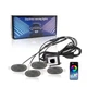 Габарити в решітку радіатора 3LED RGB Bluetooth 12V (к-т 4шт.) - зображення 1