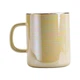 Порцелянова чашка для чаю Happy Life HP-CYM-0763Y Glaze 420ml кружка для кави Жовтий - зображення 3