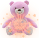 Lampka nocna projektor Chicco First Dreams Miś Różowa (8058664060351) - obraz 3