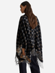 Peleryna damska Liu Jo 2F4014T0300-22222 One Size Czarna - obraz 2