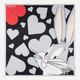 Хустка жіноча Braccialini Looney Tunes LTFR04-XX-100 Чорна (800070338756) - зображення 2