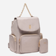 Zestaw plecak + portfel damski Liu Jo AA5174T4559-81110 Szary - obraz 3