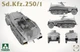 Збірна модель 1/35 Бронетранспортер Sd.Kfz.250/1 Takom 2184 - изображение 3