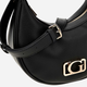 Сумка жіноча зі штучної шкіри середня Guess Circe HWBG9642010-BLA Чорна (800070334944) - зображення 4