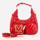Сумка жіноча маленька Love Moschino JC4320PP0LKM0500 Червона (800070326618) - зображення 4