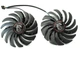 Вентилятор PowerLogic для видеокарты MSI RTX 2070 2080 Ti Gaming (orgnl) 95 мм PLD10010B12HH (PLD10010S12HH) комплект 2 шт (№381.91) - изображение 1