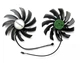Вентилятор Everflow для видеокарты Gigabyte RTX 3060 Ti Eagle (orgnl) 95 мм T129215SH (T129215SU PLD10010S12H) комплект 2 шт (№426.5) - изображение 2