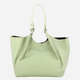 Zestaw (torebka shopper + kosmetyczka) damski skórzany Gianni Chiarini Dua BS-9720-RNGDBL-13631 Zielony - obraz 2