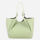 Zestaw (torebka shopper + kosmetyczka) damski skórzany Gianni Chiarini Dua BS-9720-RNGDBL-13631 Zielony - obraz 3