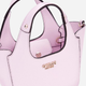 Комплект (сумка + косметичка) жіночий Guess Helina HWBG9640750-ORC Рожевий (800070334943) - зображення 4