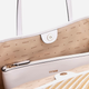 Комплект (сумка-шопер + косметичка) жіночий Guess Vikky II HWWS9318290-NTW Білий (800070334998) - зображення 4