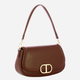 Torebka bagietka damska mała Twinset 242TD8291-11946 Brązowa - obraz 3