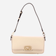 Сумка багет сідло жіноча зі штучної шкіри середня Guess Circe HWBG9642190-SHE Молочна (800070334947) - зображення 1
