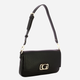 Torebka bagietka damska mała Guess Circe HWBG9642190-BLA Czarna - obraz 3