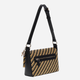 Torebka bagietka damska mini Guess Simona HWWG9210190-NTB Czarna - obraz 3