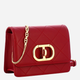 Torebka crossbody damska mini Twinset 242TB7253-11755 Czerwona - obraz 3
