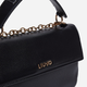 Сумка крос-боді через плече жіноча маленька Liu Jo AA4185E0037-22222 Чорна (800070317042) - зображення 5