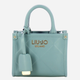 Сумка крос-боді через плече жіноча маленька Liu Jo AA5102E0778-64018 Бірюзова (800070335704) - зображення 4