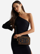 Torebka crossbody damska materiałowa Liu Jo AF4248T6438-N9695 Brązowa - obraz 2