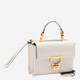 Torebka crossbody damska skórzana Coccinelle Arlettis E1MD555B701-H14 Biała - obraz 3