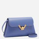 Torebka crossbody damska skórzana Coccinelle Dew E1QTF120301-B36 Niebieska - obraz 3