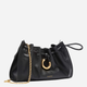 Torebka crossbody damska skórzana Coccinelle Isabela E1SCA190101-001 Czarna - obraz 4