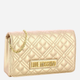 Torebka crossbody damska mini Love Moschino JC4079PP1MLA196A Złota - obraz 3