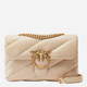 Torebka crossbody damska skórzana Pinko Love Puff 100038A0F2-C50Q Beżowa - obraz 1
