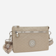 Torebka crossbody damska materiałowa Kipling Riri KPKI474542N1001 Beżowa - obraz 4
