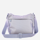 Torba na ramię damska materiałowa Mandarina Duck P10QMTV1-A25 Lawendowa - obraz 2