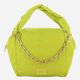 Torebka hobo damska skórzana mała Liu Jo AF2122T4974-50548 Limonkowa - obraz 4