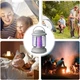 Антимоскитная аккумуляторная лампа USB Ловушки для комаров насекомых с LED подсветкой 170х115х115 мм - изображение 3
