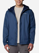 Kurtka wiatrówka męska sportowa Columbia Watertight II Jacket 1533898479 M Niebieska (195982193366) - obraz 4
