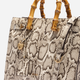 Torebka shopper damska mała Liu Jo AA5076E0019-03R14 Szara - obraz 5