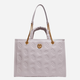 Torebka shopper damska duża Liu Jo AF3042E0006-30000 Mleczno-szara - obraz 1