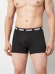 Набір трусів боксерів чоловічих бавовняних Puma Men Everyday Boxers 93832711 S 3 шт Orange/Grey (8720245812238) - зображення 2