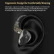 CCA TRIO (with mic.) – трибридные наушники 3DD Hybrid IEM с микрофоном - зображення 3