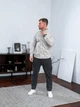 Рубашка мужская в полоску Casual рубашки мужские из хлопка Teamv Черная полоска L - изображение 7