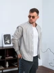 Рубашка мужская в полоску Casual рубашки мужские из хлопка Teamv Черная полоска S - изображение 5
