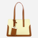 Torebka shopper damska materiałowa Furla Baia WB01701BX3749TCO001007 Brązowa - obraz 1
