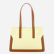 Torebka shopper damska materiałowa Furla Baia WB01701BX3749TCO001007 Brązowa - obraz 2