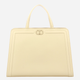 Torebka shopper damska mała Twinset Brera 251TB7233-12140 Beżowa - obraz 4